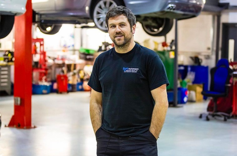 Gareth Davies Euro Performance Garage sings praises of Garage Services Online Website