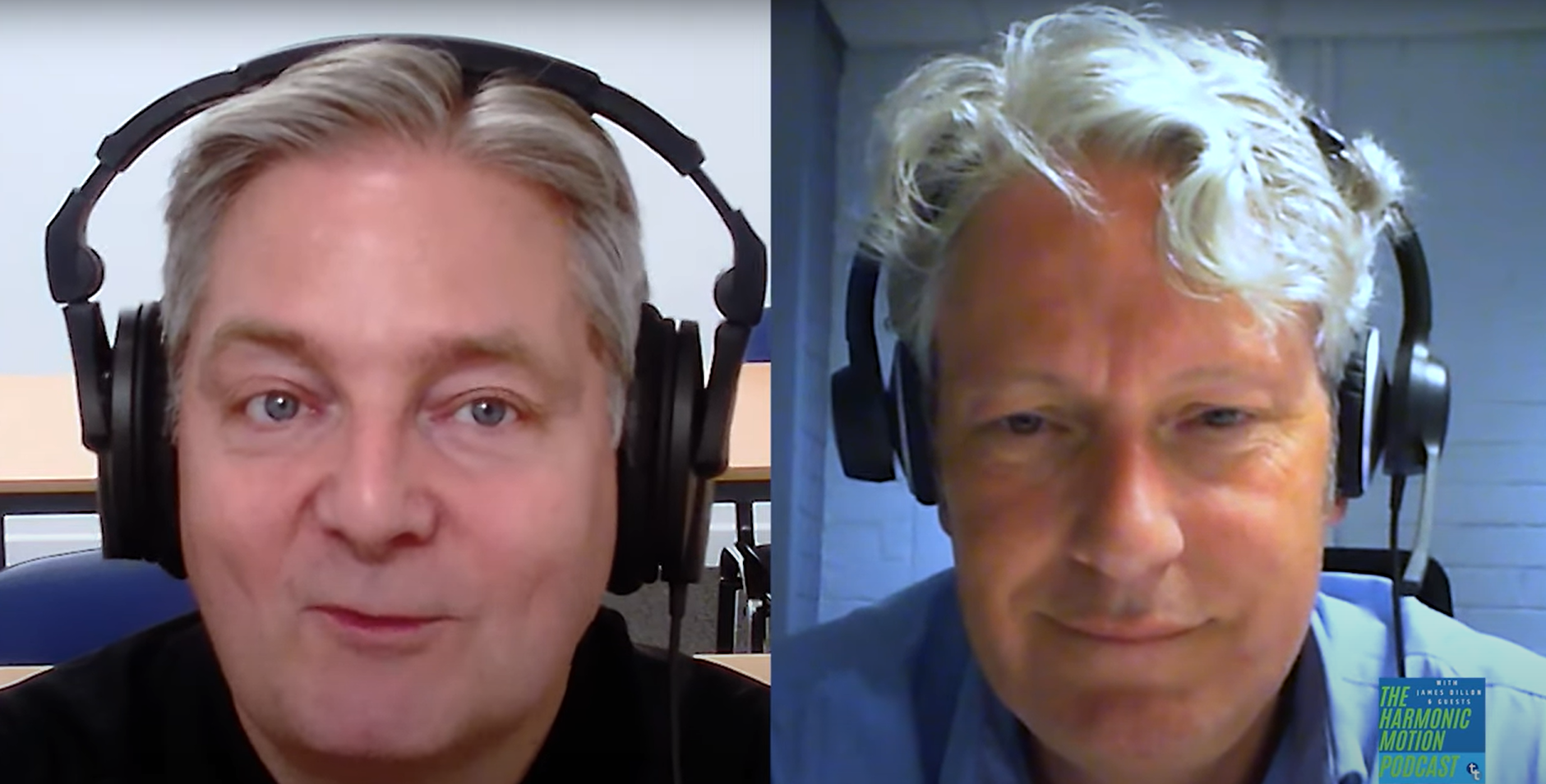 Jim Lang and James Dillon discuss garages on Harmonic Motion Podcast