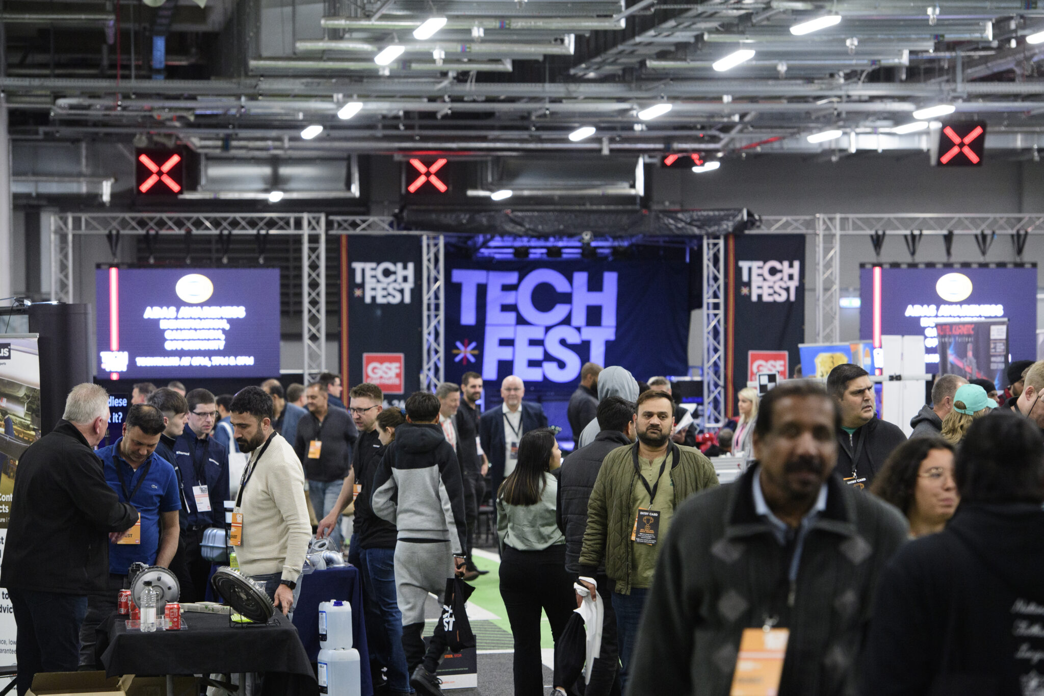 GSF Car Part’s TechFest event at Wembley Stadium, London.